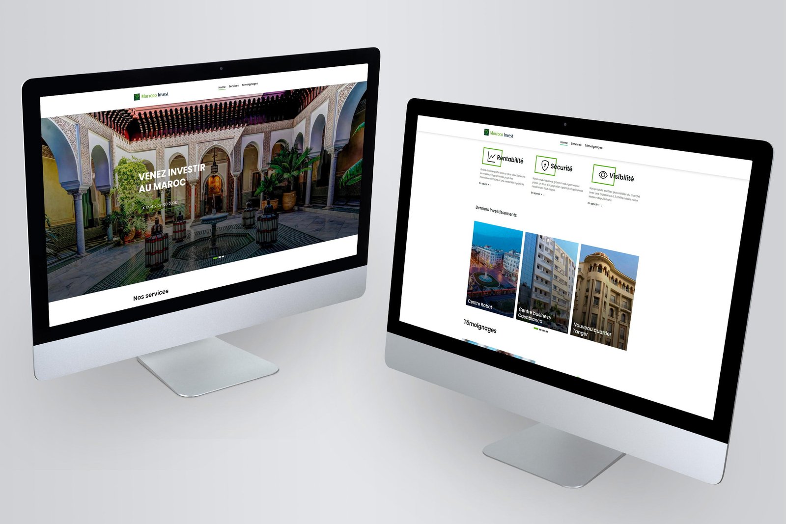 homePage redirection Marroco-Invest