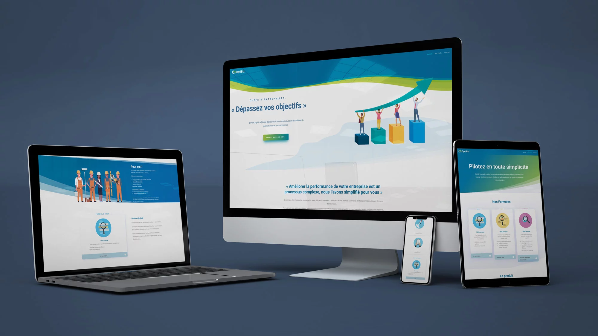 site web Optibiz