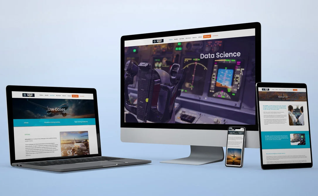 site web vitrine Polaris-Flight